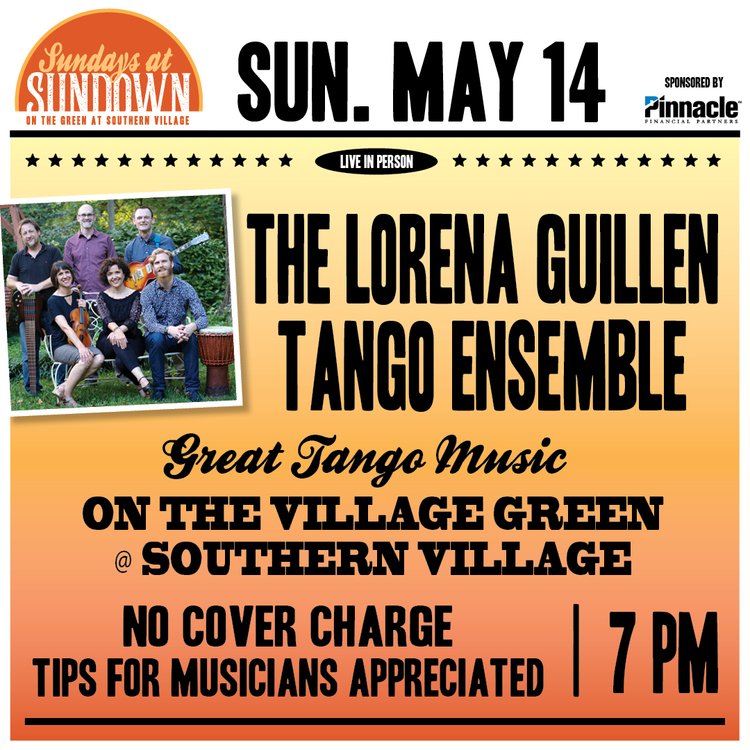 Sunday Night Live Music with The Lorena Guillen Tango Ensemble