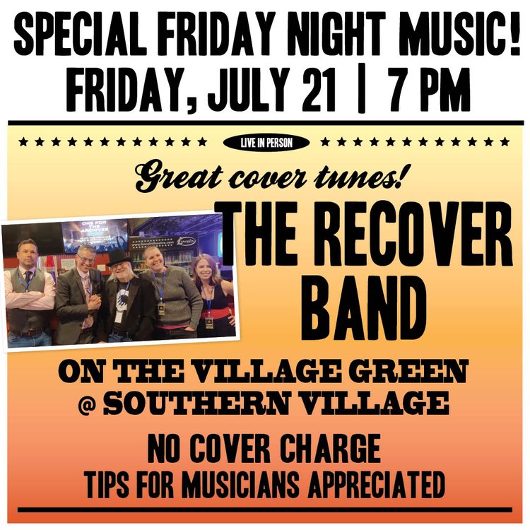 Live Music with The Recover Band